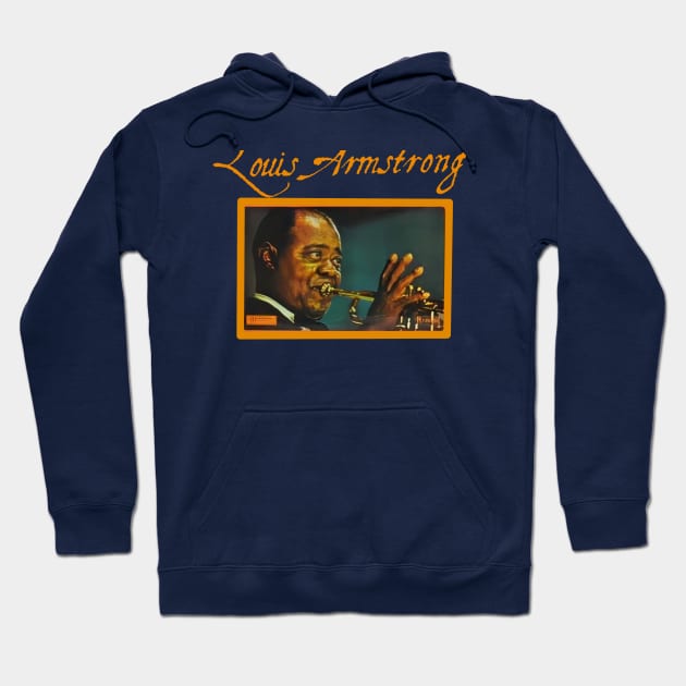 Louis Armstrong Hoodie by patracild